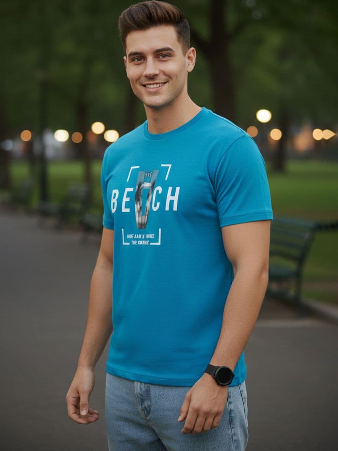 GENSTAR TRENDS Men Typography Printed T-shirt - view 1