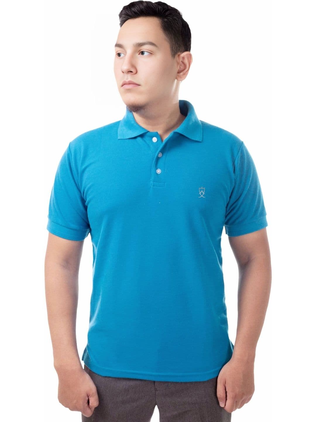 JEIRI Men Brand Logo Polo Collar T-shirt - view 1