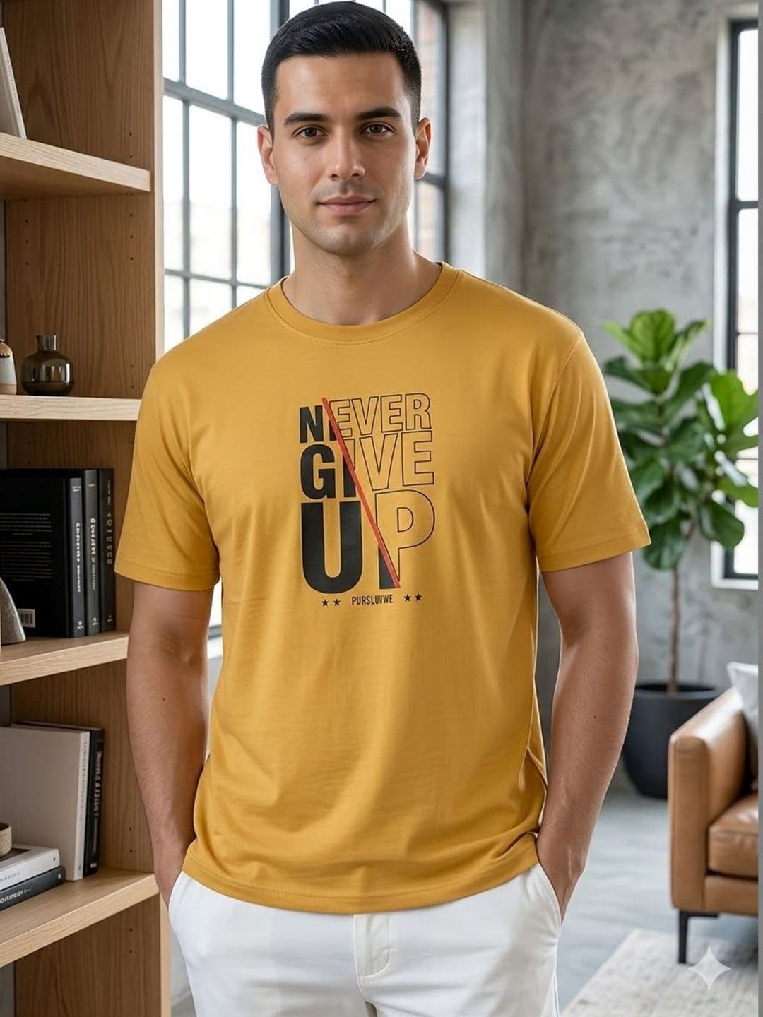 GENSTAR TRENDS Men Typography Printed T-shirt - view 1