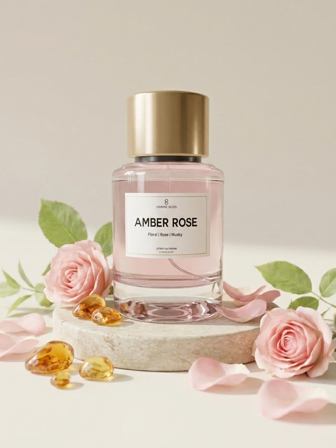 OMBRE BLISS Women Amber Rose Long Lasting Extrait de Parfum - 100 ml - view 1
