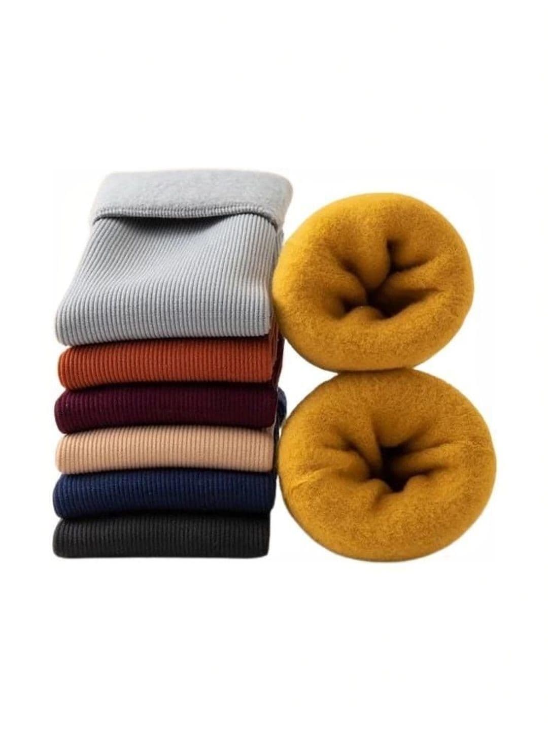 GARUN Unisex Pack of 6 Cotton Calf Length Socks - view 1