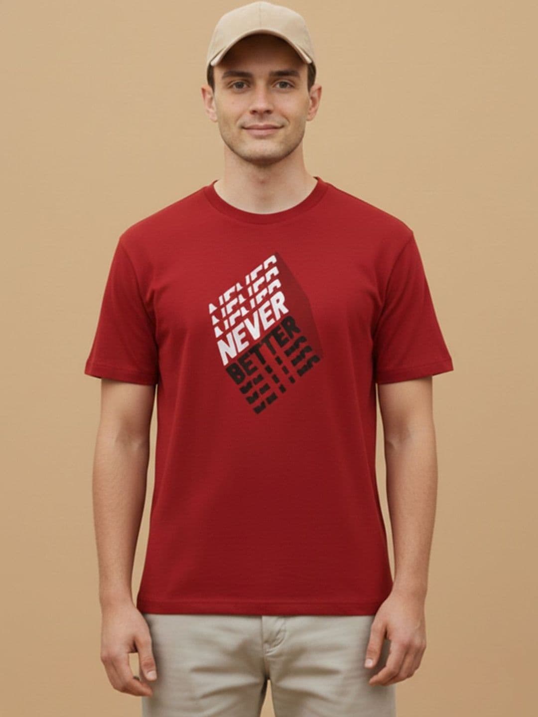 GENSTAR TRENDS Men Typography Printed T-shirt - view 1