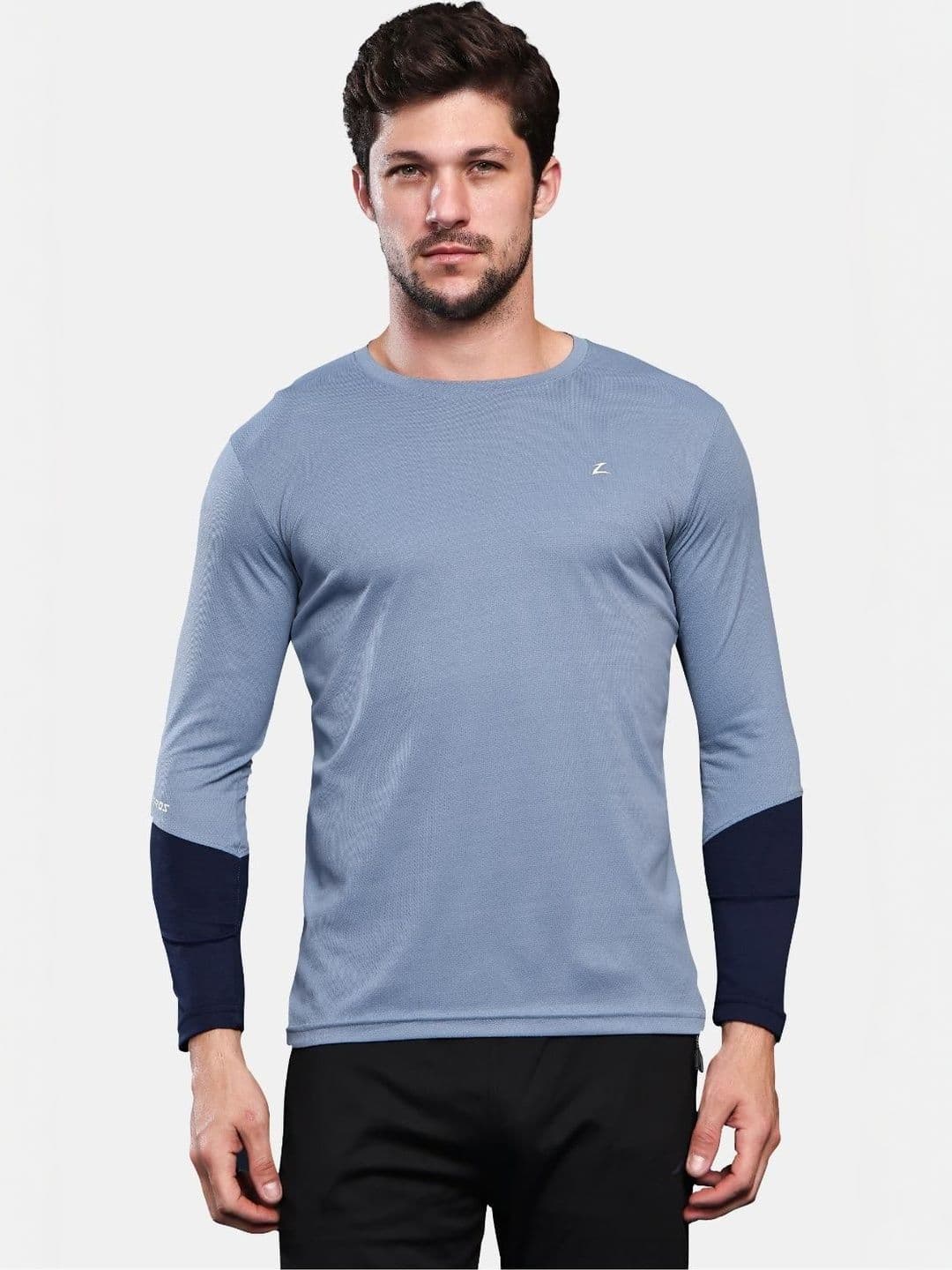 Z Zagros Men Colourblocked T-shirt - view 1
