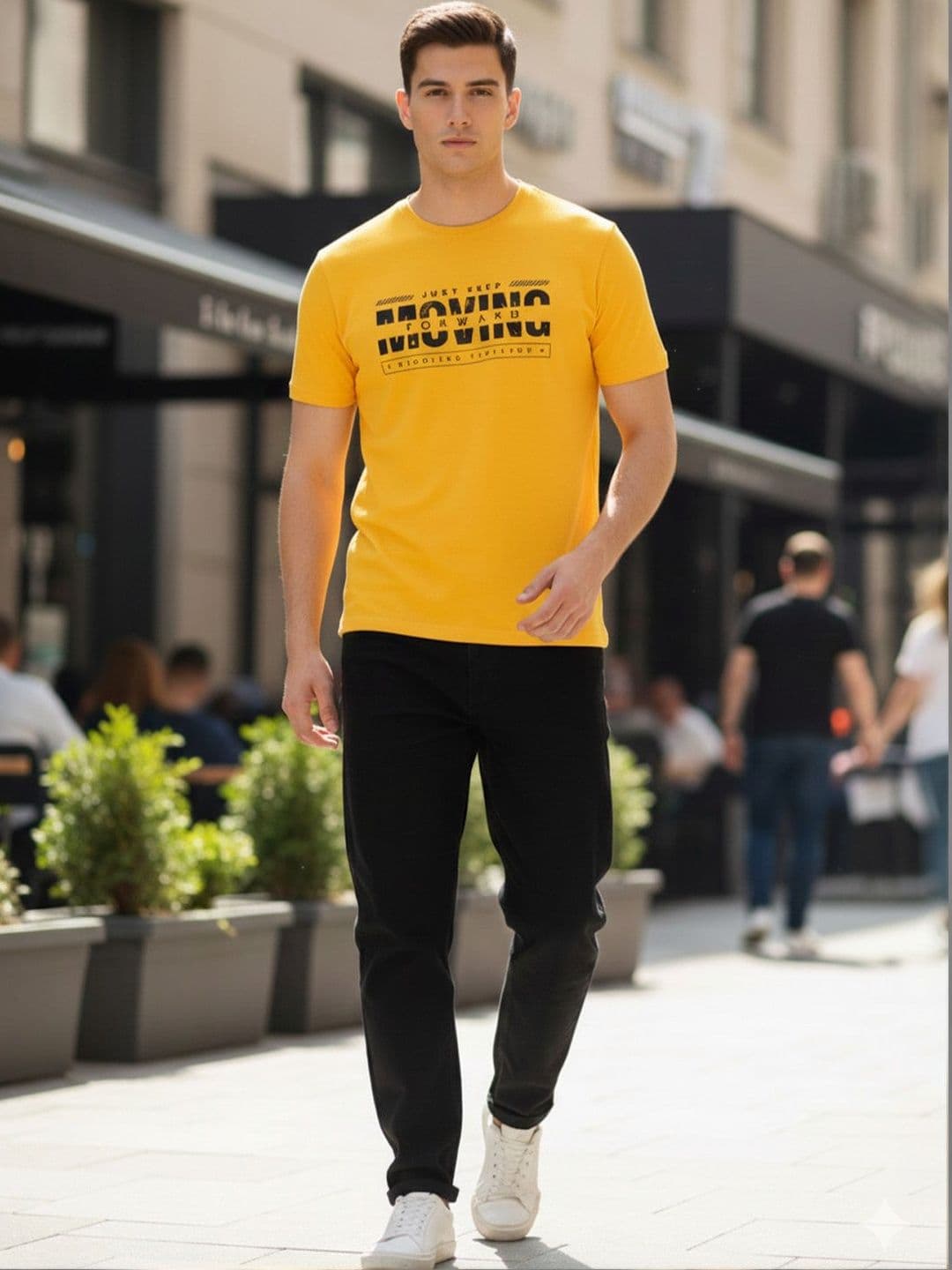 GENSTAR TRENDS Men Typography Printed T-shirt - view 1