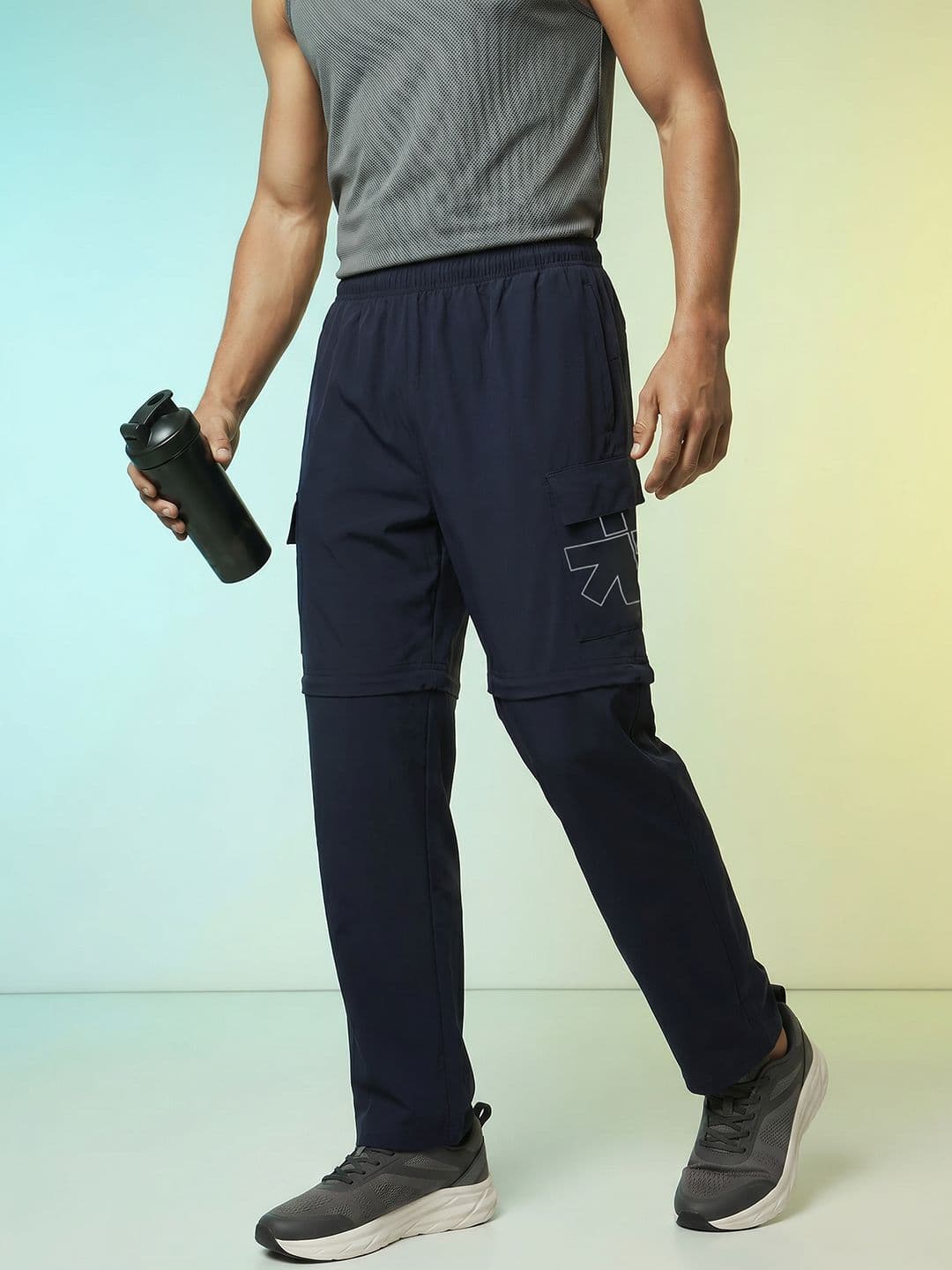 HRX by Hrithik Roshan Men Rapid Dry Training Convertible Track Pants - view 1