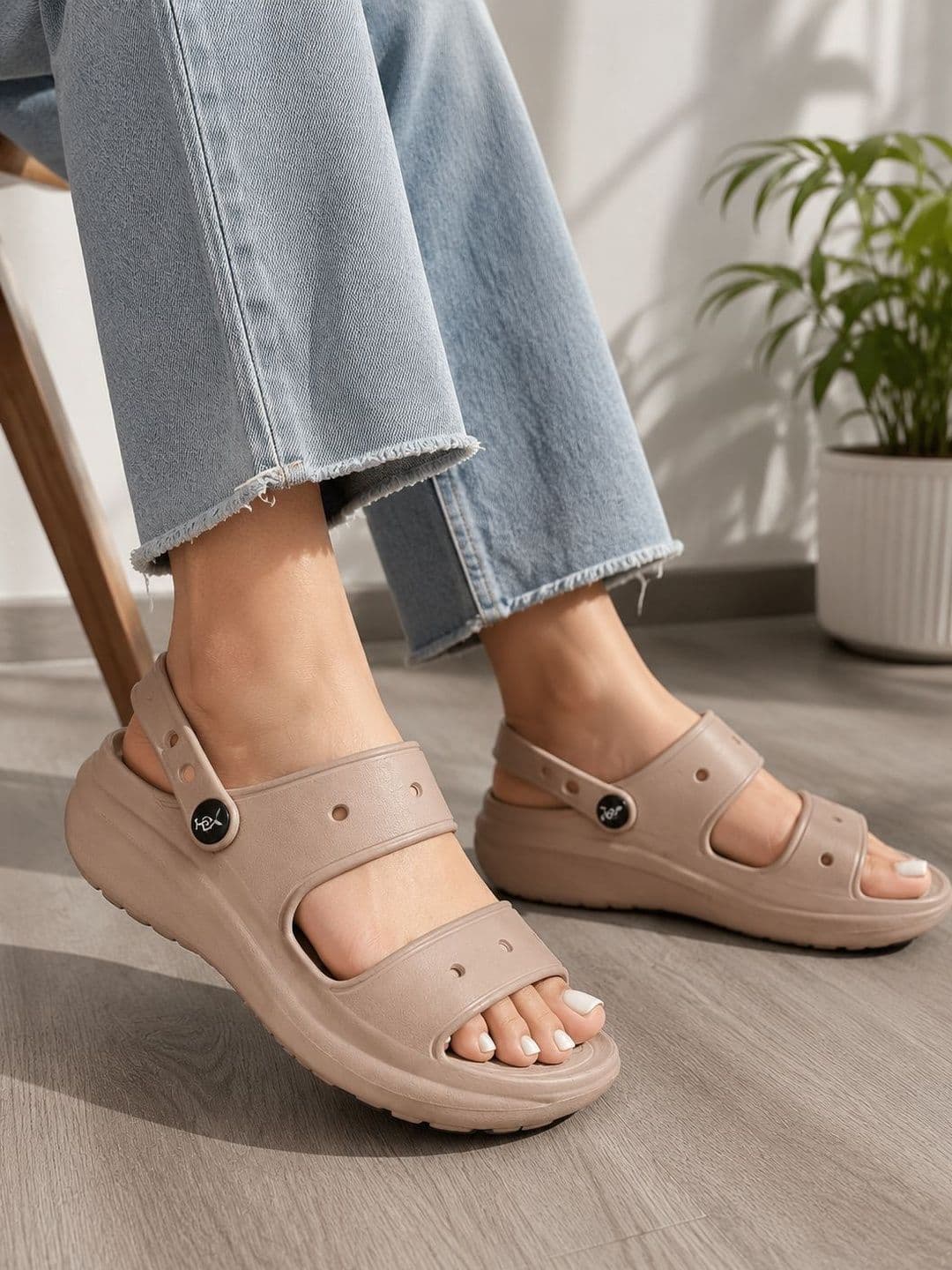 HRX by Hrithik Roshan Women Solid Clogs - view 1