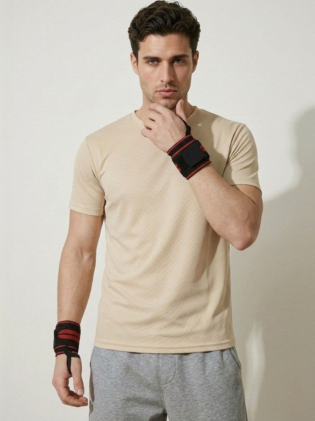 CROSS BENCH Men Brand Logo Dri-FIT T-shirt - view 1