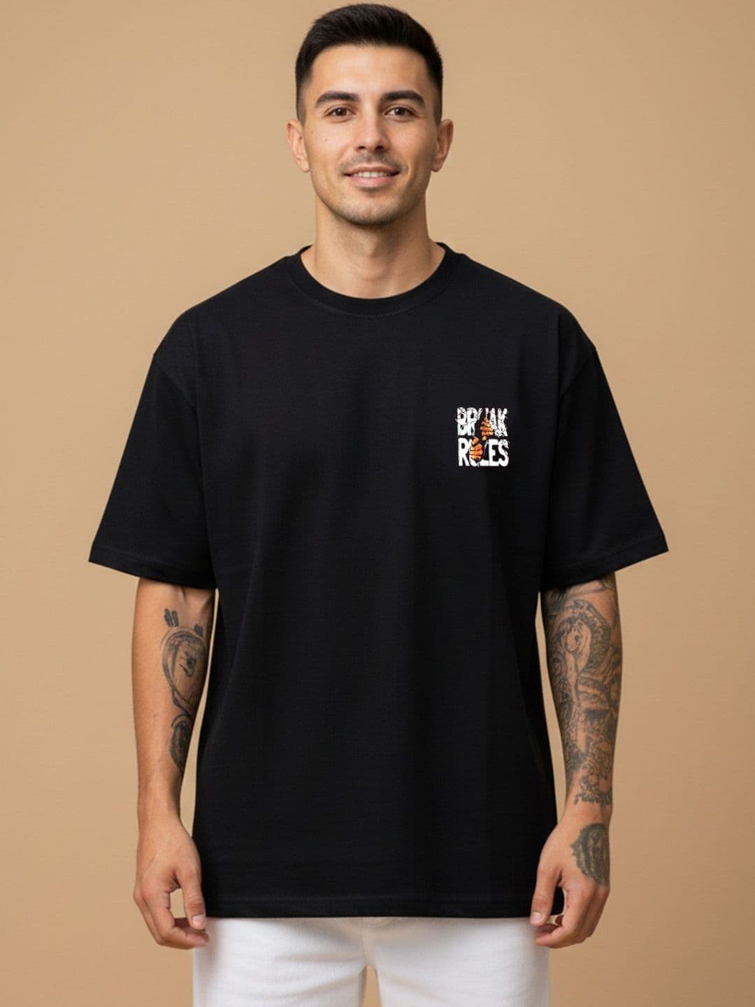 ST Trends Men Printed T-shirt - view 1