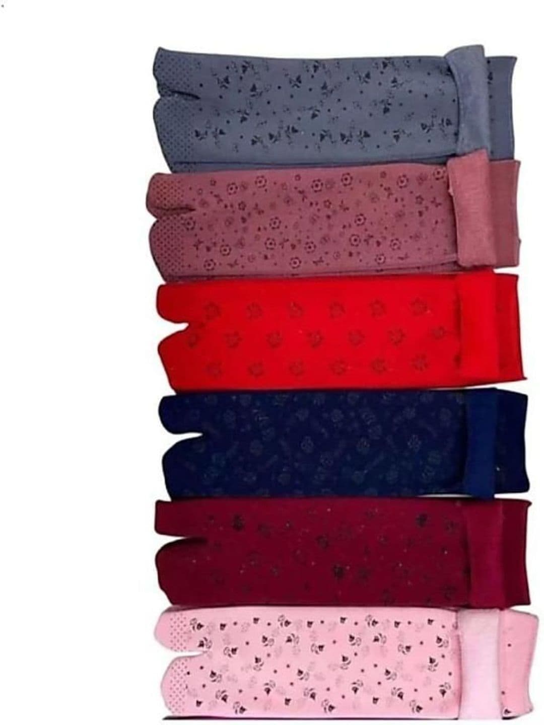 GARUN Unisex Pack of 6 Cotton Patterned Ankle Length Socks - view 1