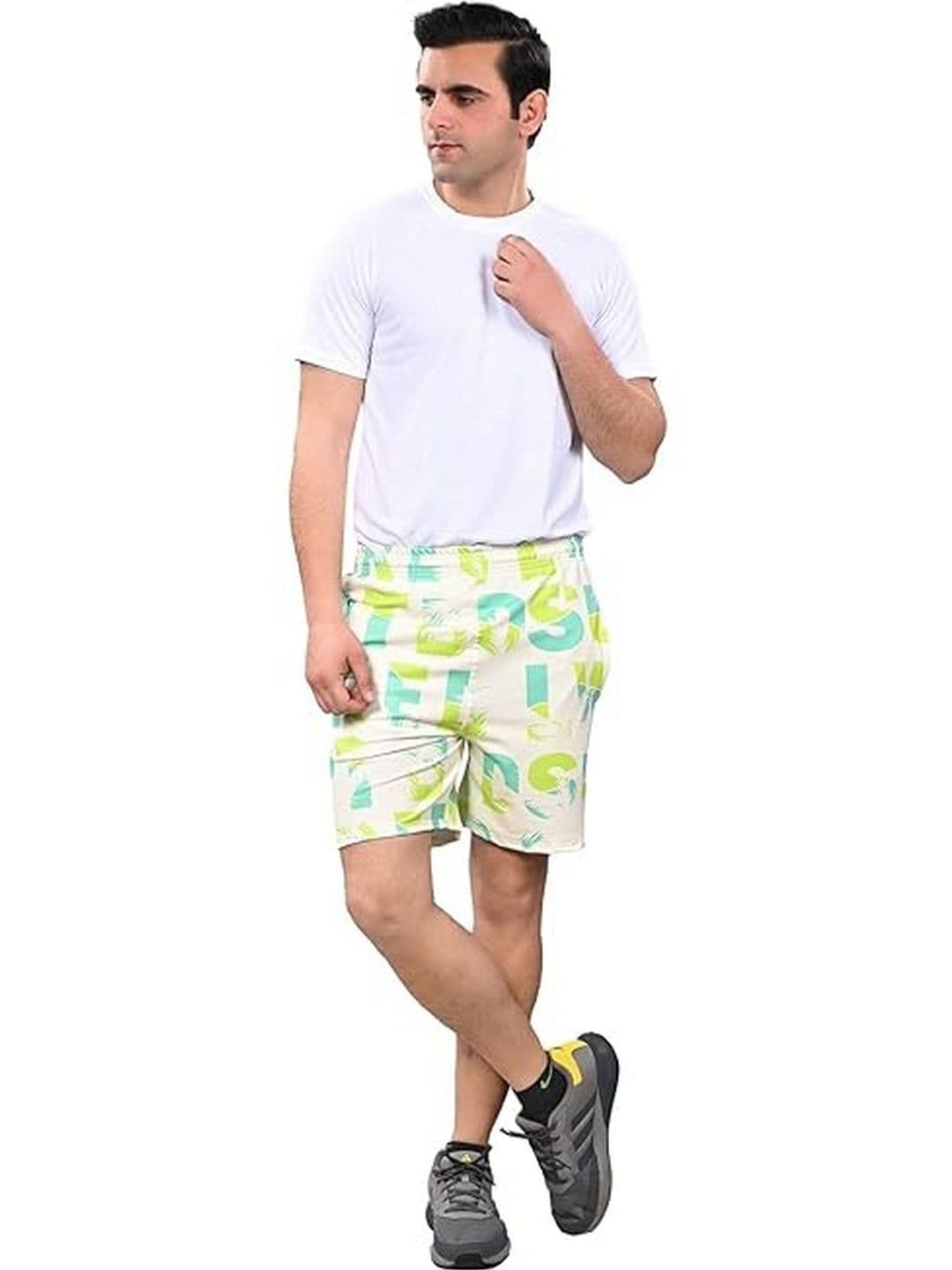 Neocardin London Men Typography Printed Shorts - view 1