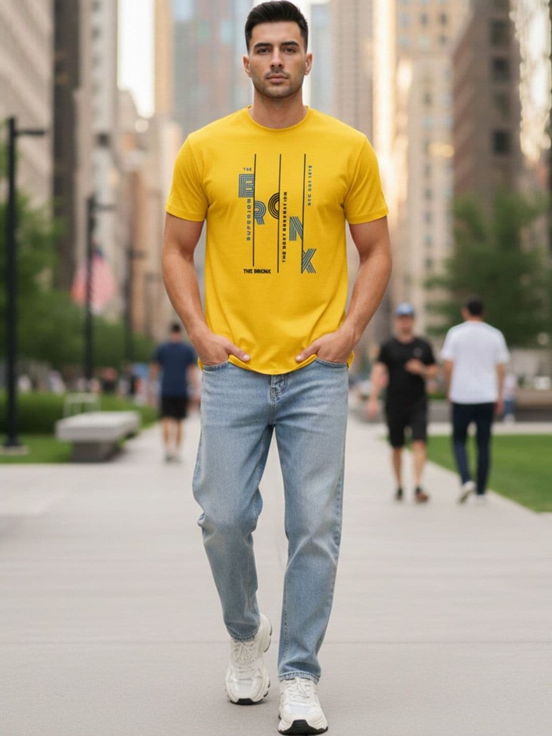 GENSTAR TRENDS Men Typography Printed T-shirt - view 1