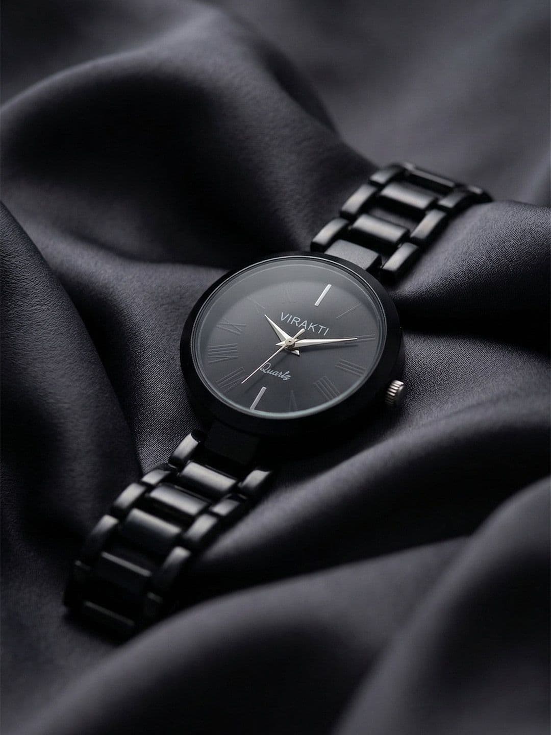 VIRAKTI Women Dial & Bracelet Style Straps Analogue Watch SAT-08-BLACK-V01 VIR - view 1