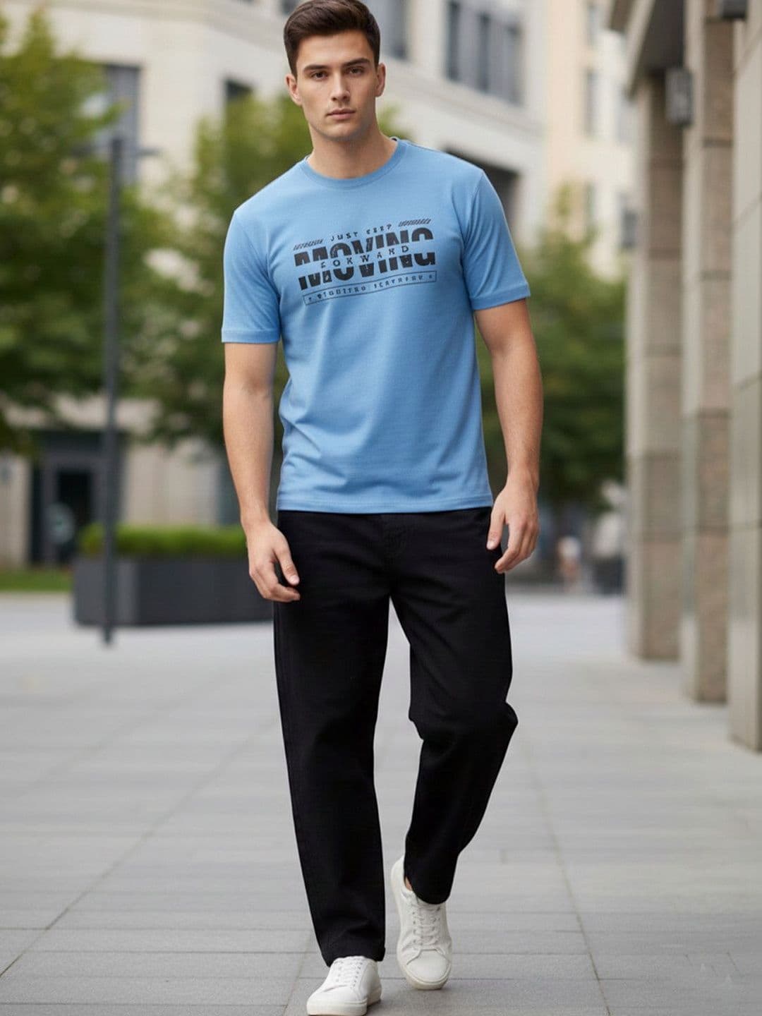 GENSTAR TRENDS Men Typography Printed T-shirt - view 1