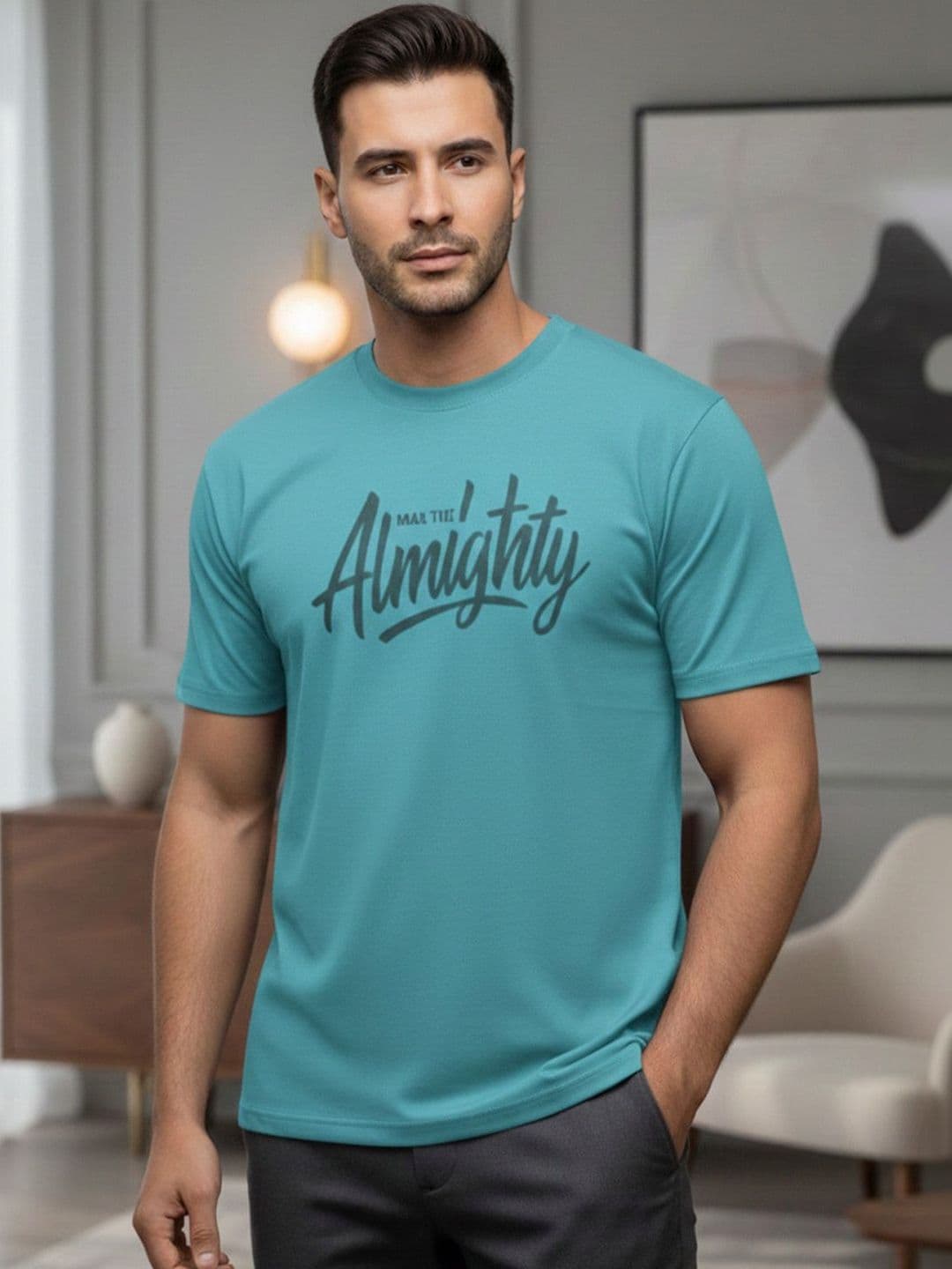 GENSTAR TRENDS Men Typography Printed T-shirt - view 1