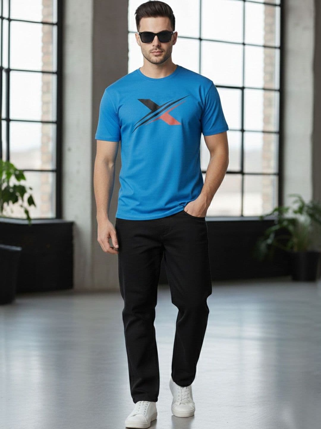 GENSTAR TRENDS Men Printed T-shirt - view 1