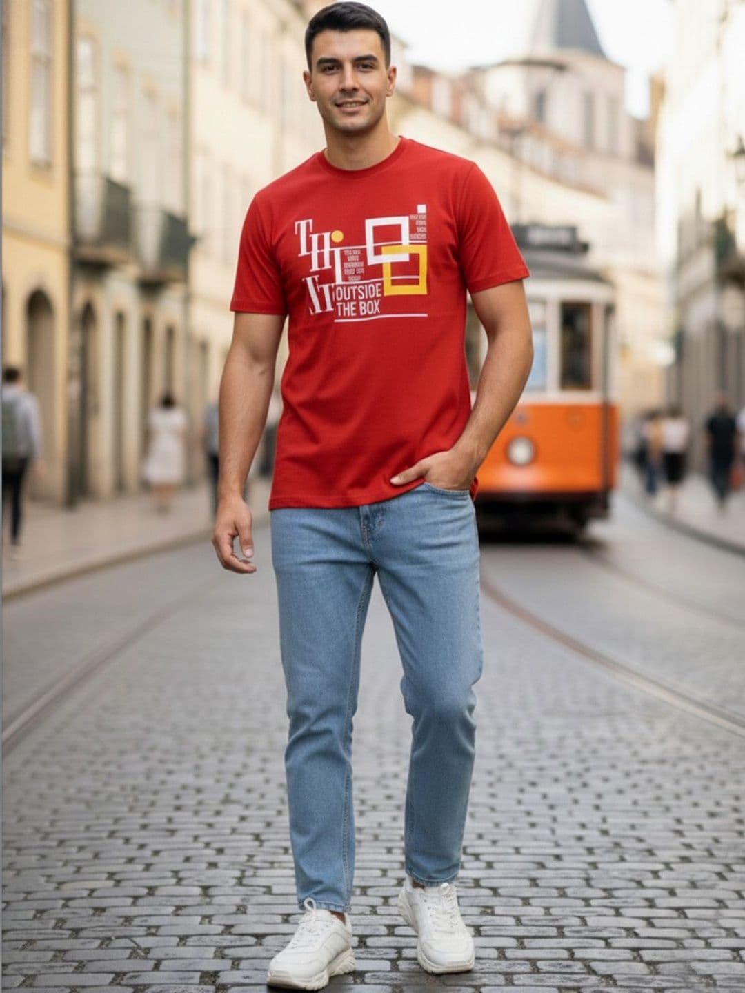 GENSTAR TRENDS Men Typography Printed T-shirt - view 1