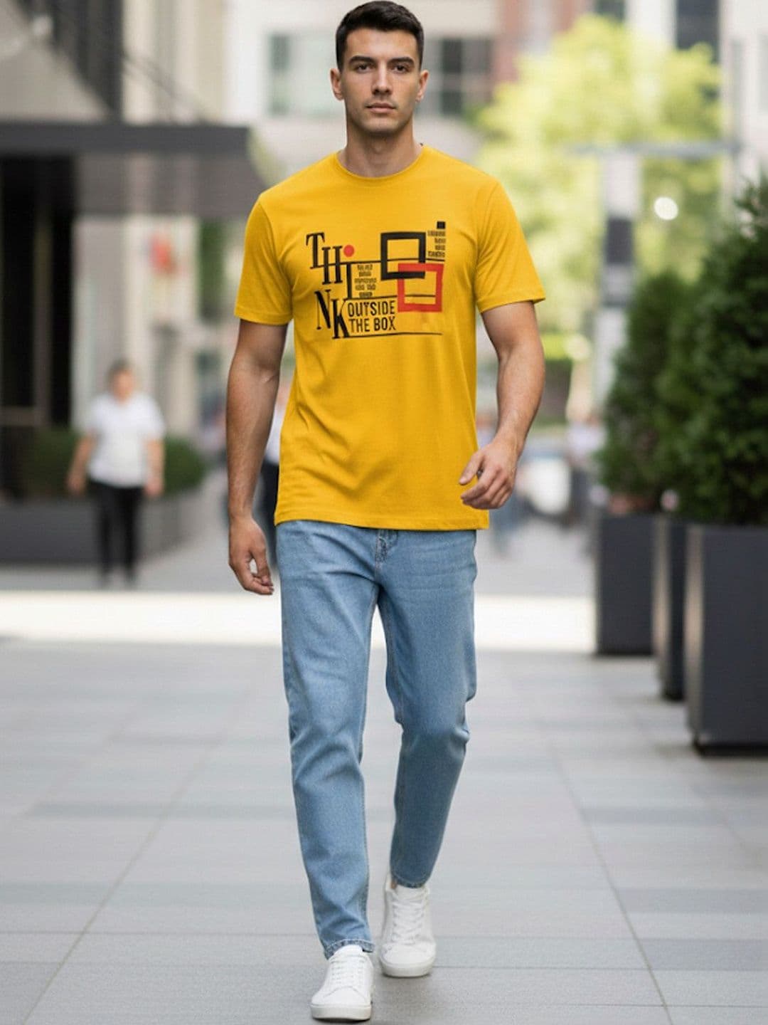 GENSTAR TRENDS Men Typography Printed T-shirt - view 1