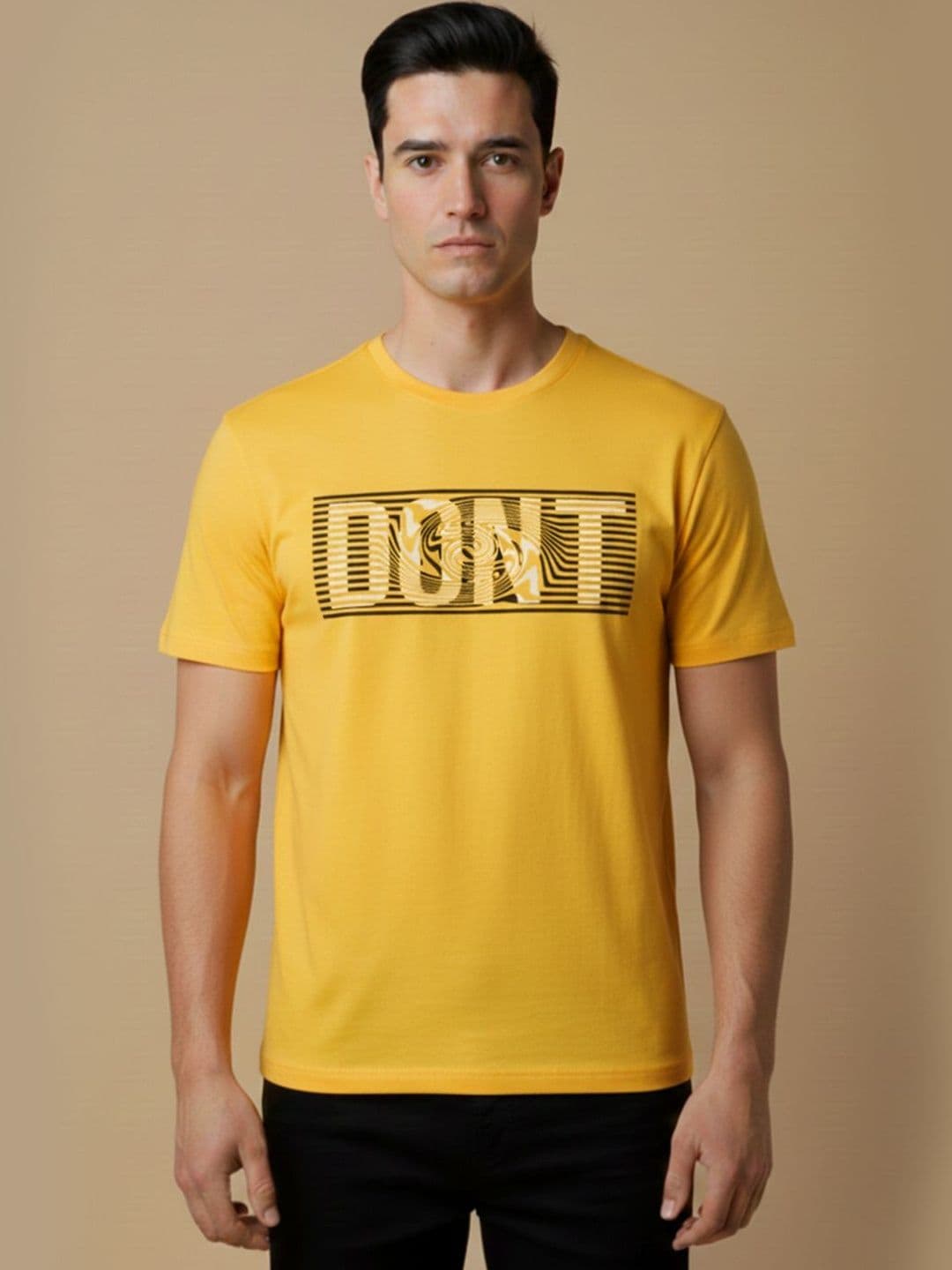 GENSTAR TRENDS Men Typography Printed T-shirt - view 1