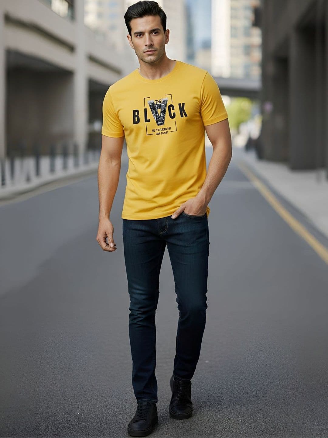GENSTAR TRENDS Men Typography Printed T-shirt - view 1