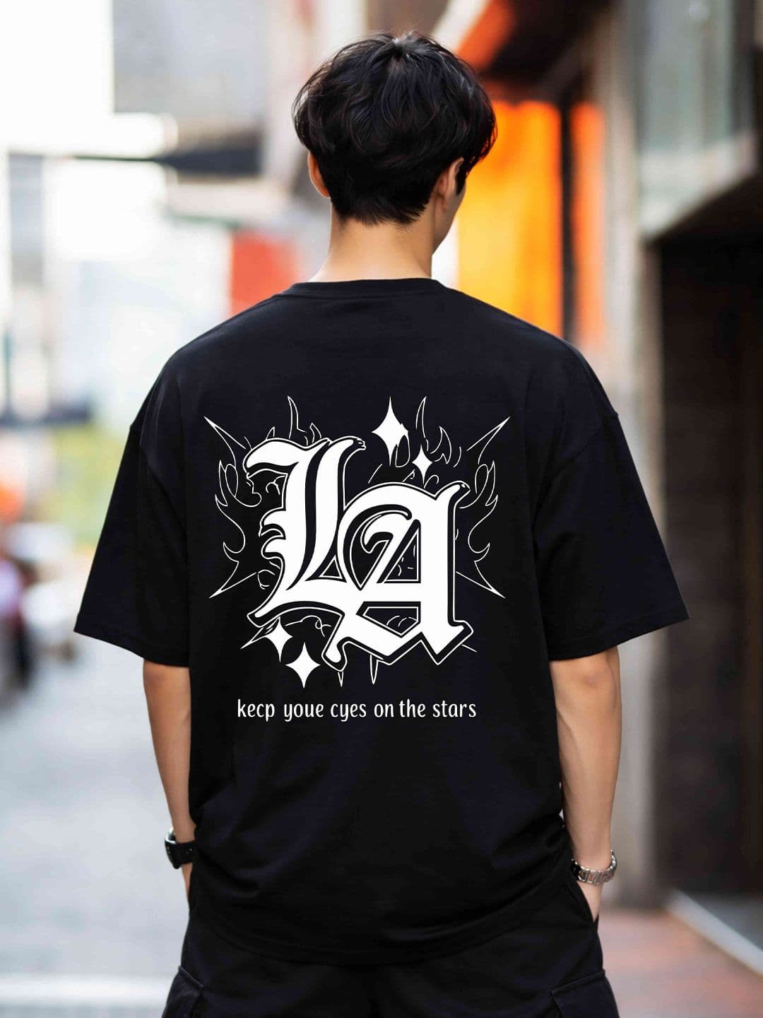 HIOR Men Typography Printed T-shirt - view 1