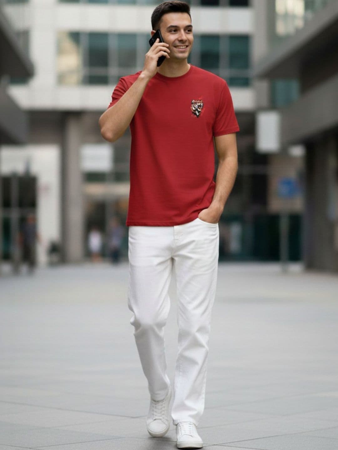 GENSTAR TRENDS Men Printed T-shirt - view 1