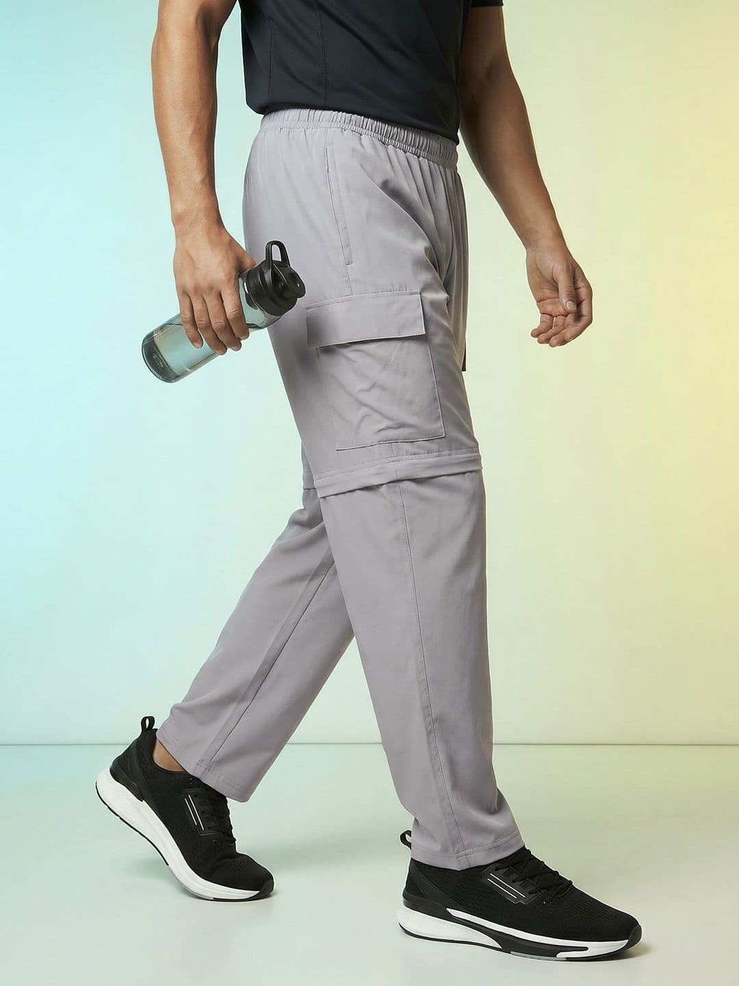 HRX by Hrithik Roshan Men Rapid Dry Training Convertible Track Pants - view 1