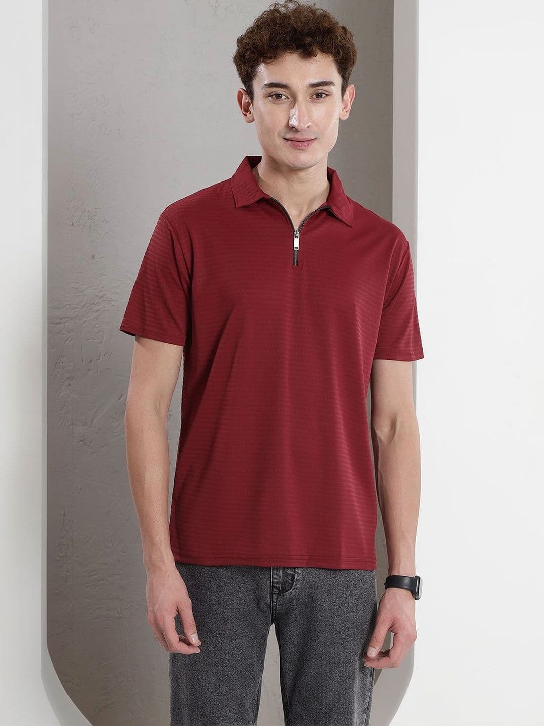 CORSICA Men Polo Collar T-shirt - view 1