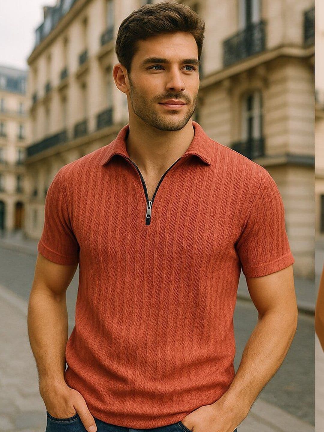 Kook N Keech Men Polo Collar T-shirt - view 1
