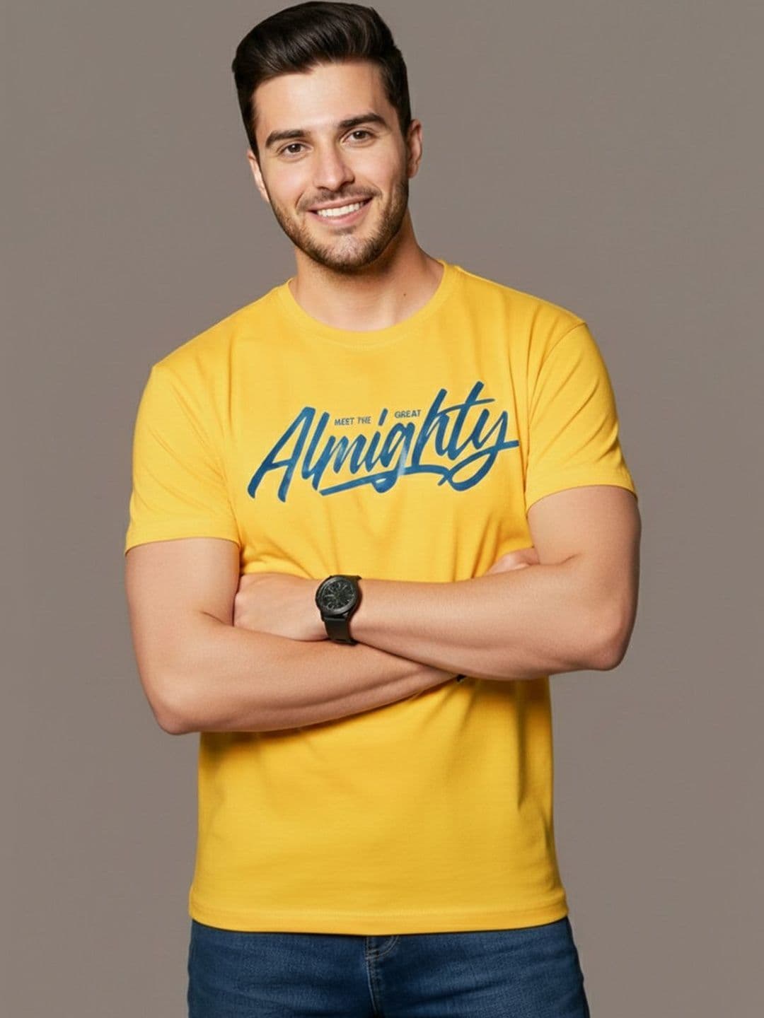 GENSTAR TRENDS Men Typography Printed T-shirt - view 1