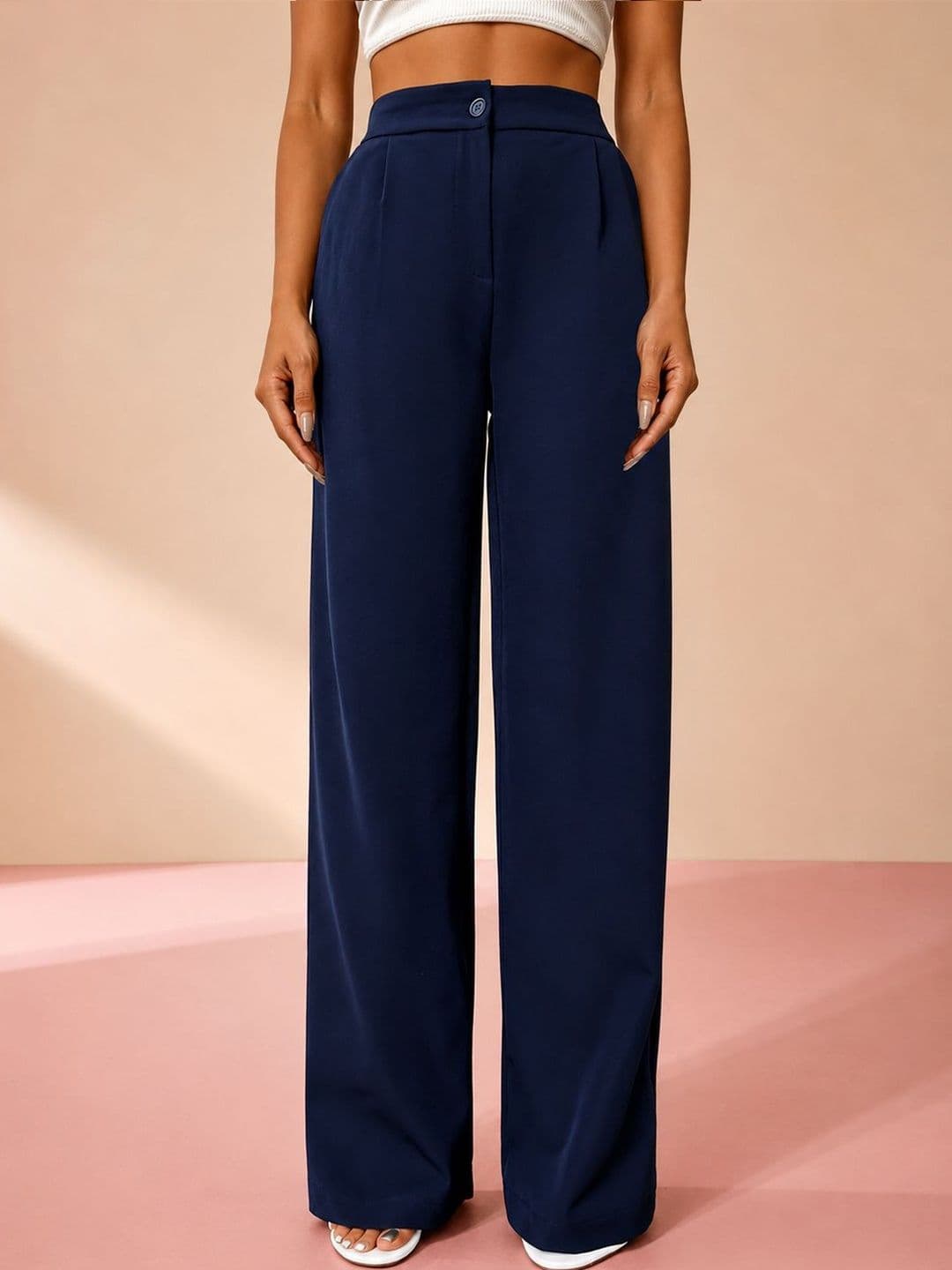 Neon Femme Women High-Rise Trousers - view 1