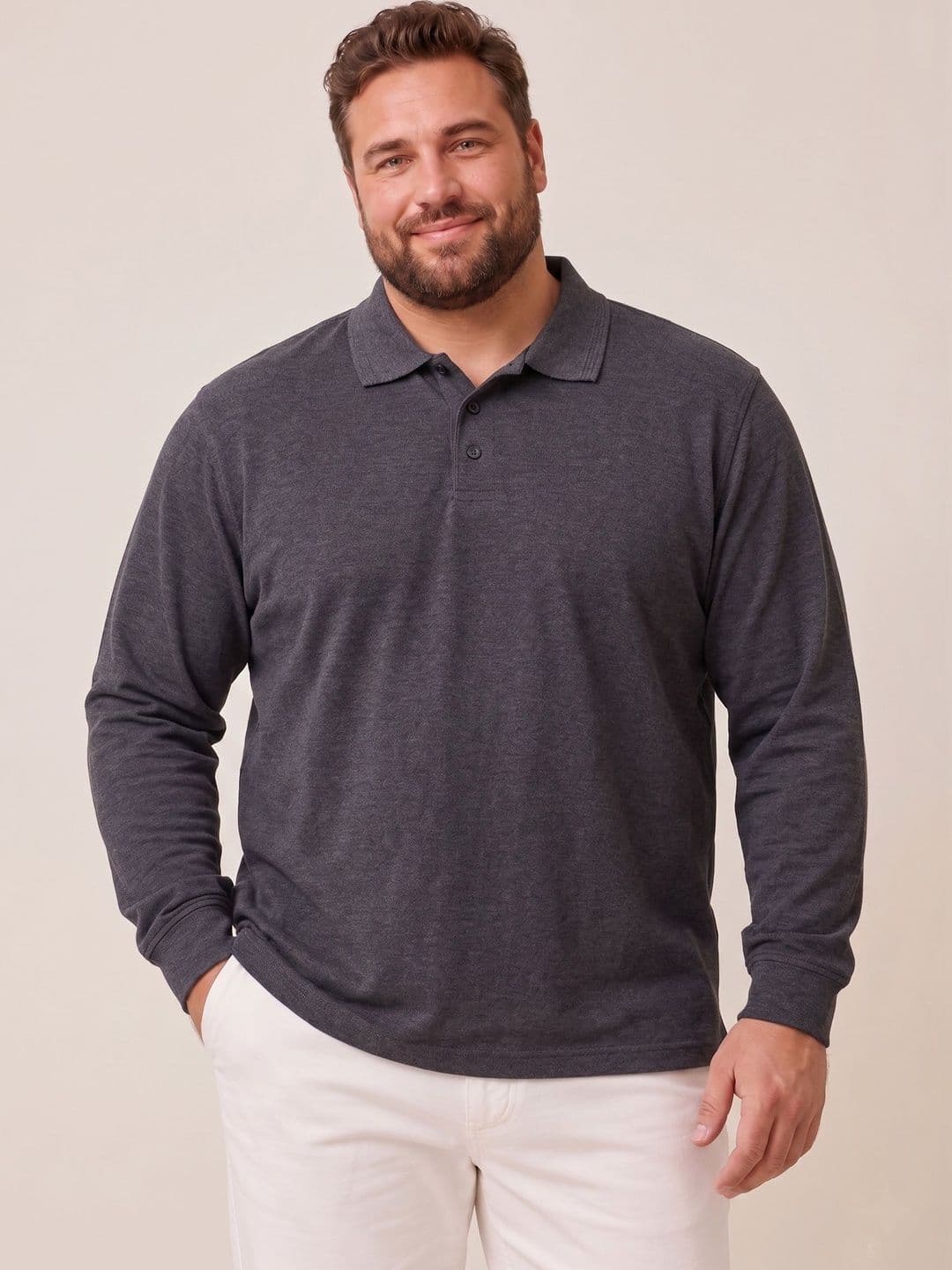 Mast & Harbour Men Polo Collar T-shirt - view 1
