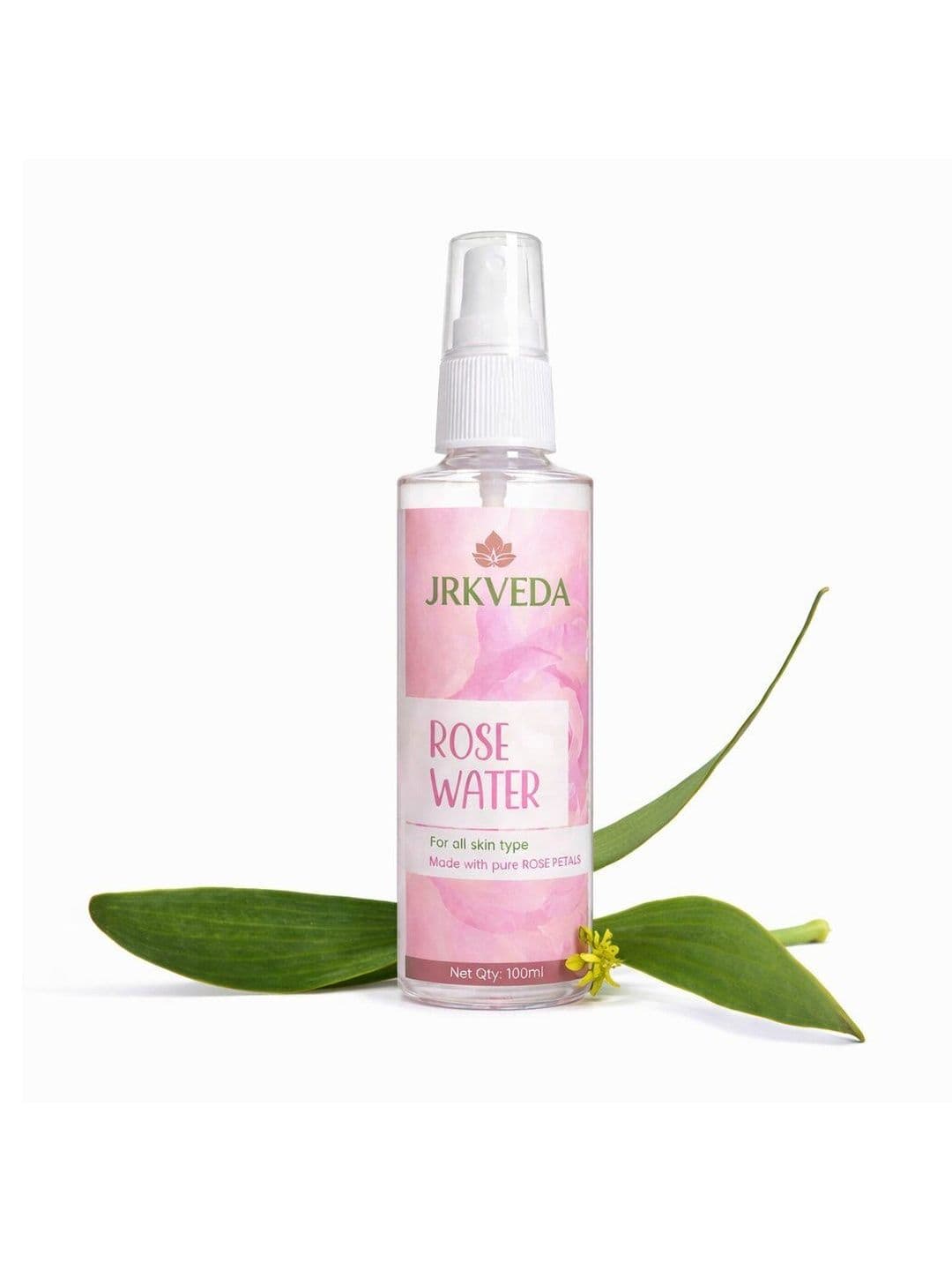 JRKVEDA Pure Rose Petals Rose Water - 100 ml - view 1