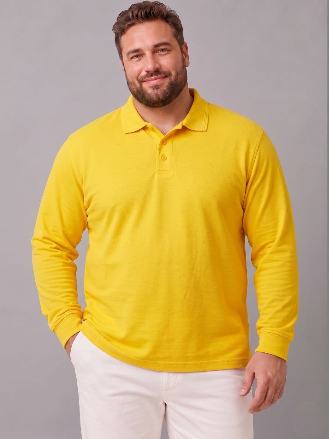 Mast & Harbour Men Polo Collar T-shirt - view 1