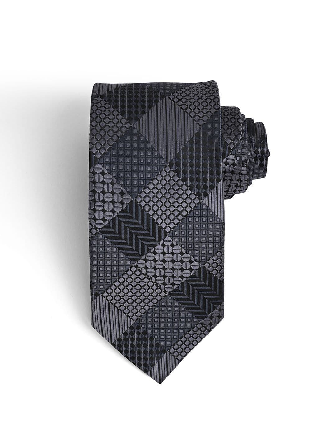 Cazzano Men Checked Skinny Tie - view 1