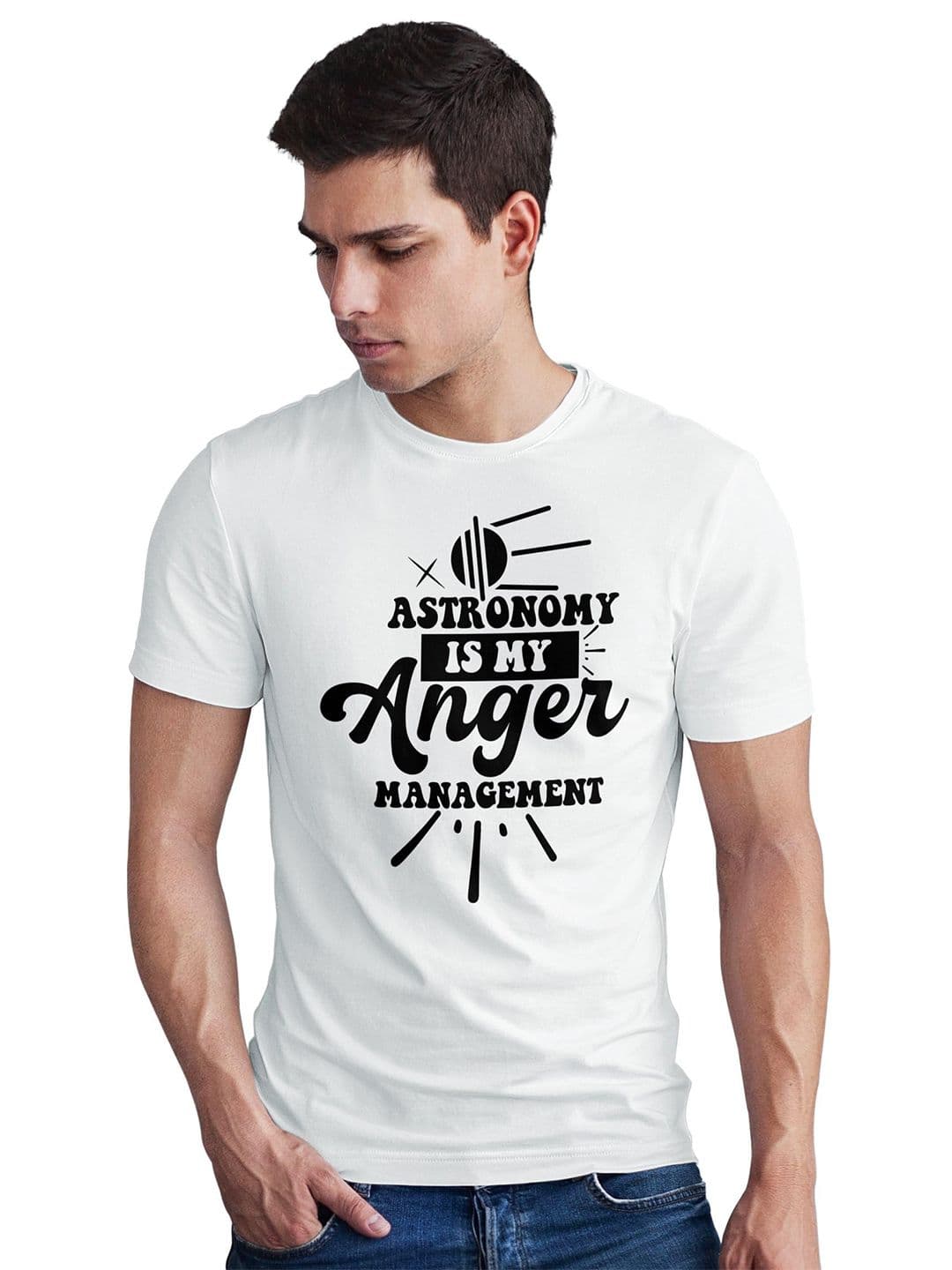 Seekbuylove Men Typography Printed Bio Finish T-shirt - view 1
