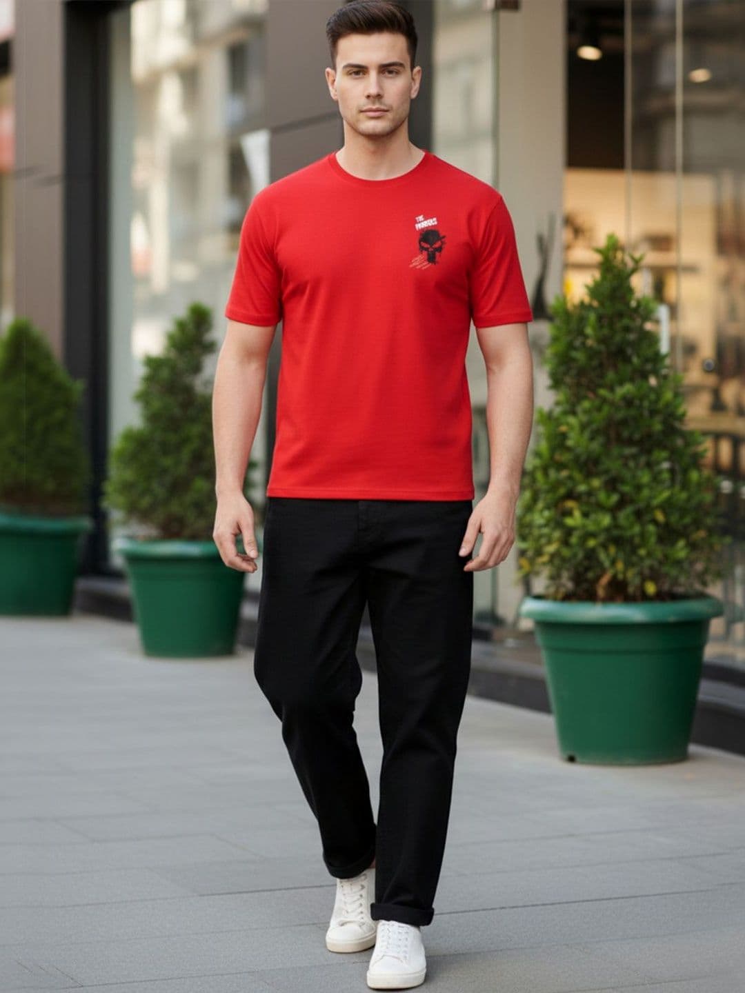 GENSTAR TRENDS Men Printed T-shirt - view 1