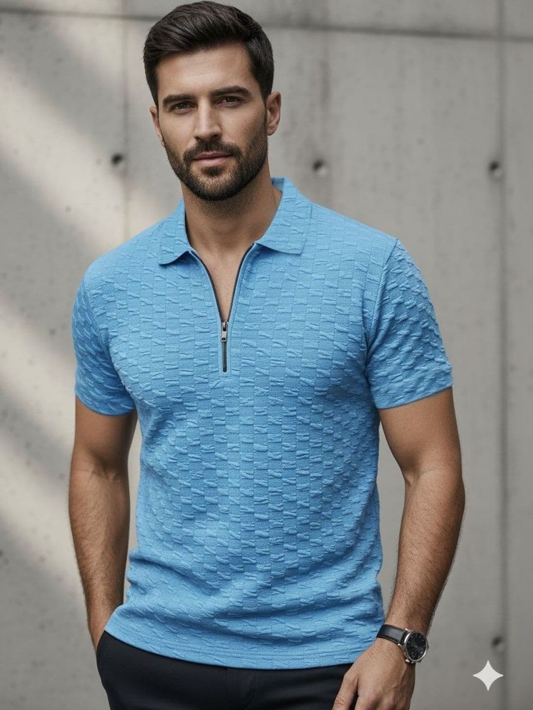 CORSICA Men Polo Collar T-shirt - view 1