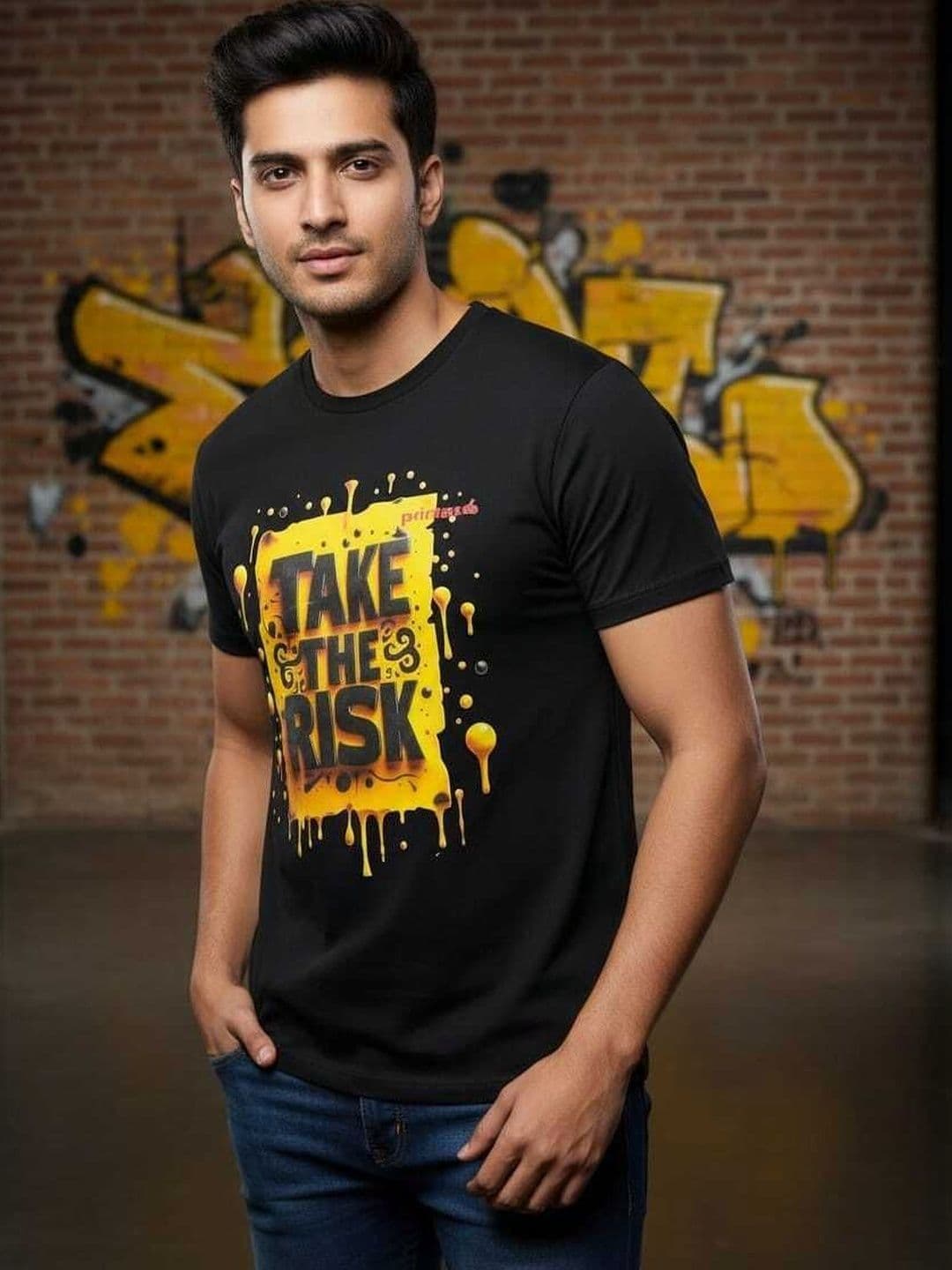 Dezin Men Typography Printed T-shirt - view 1