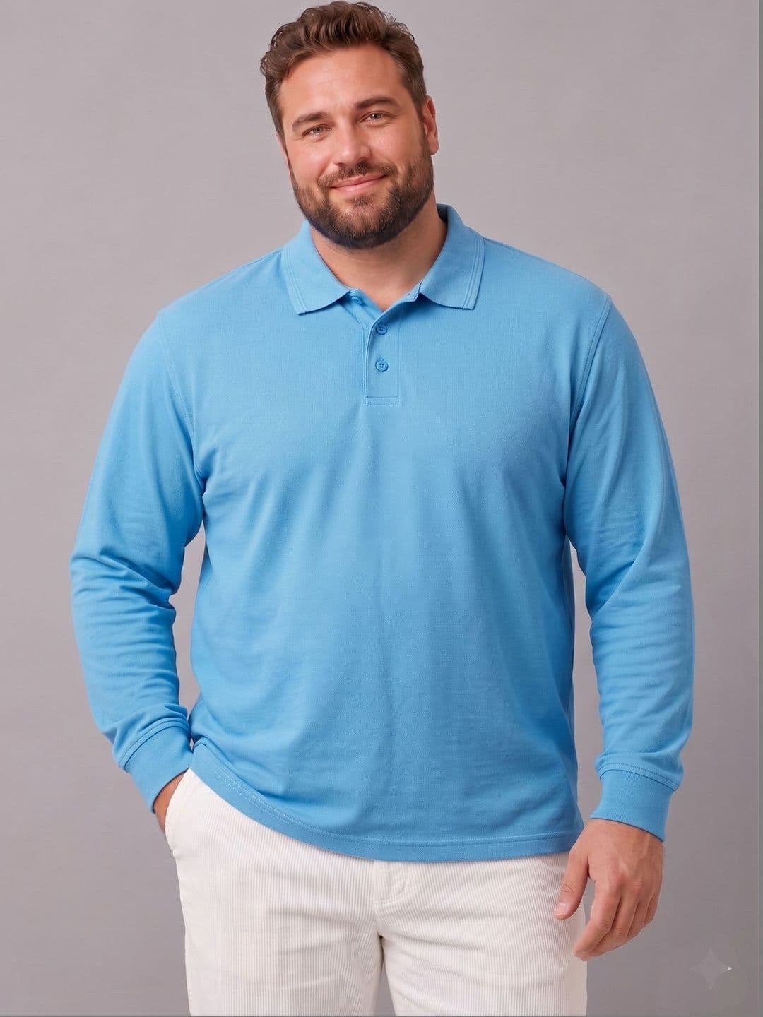 Mast & Harbour Men Polo Collar T-shirt - view 1