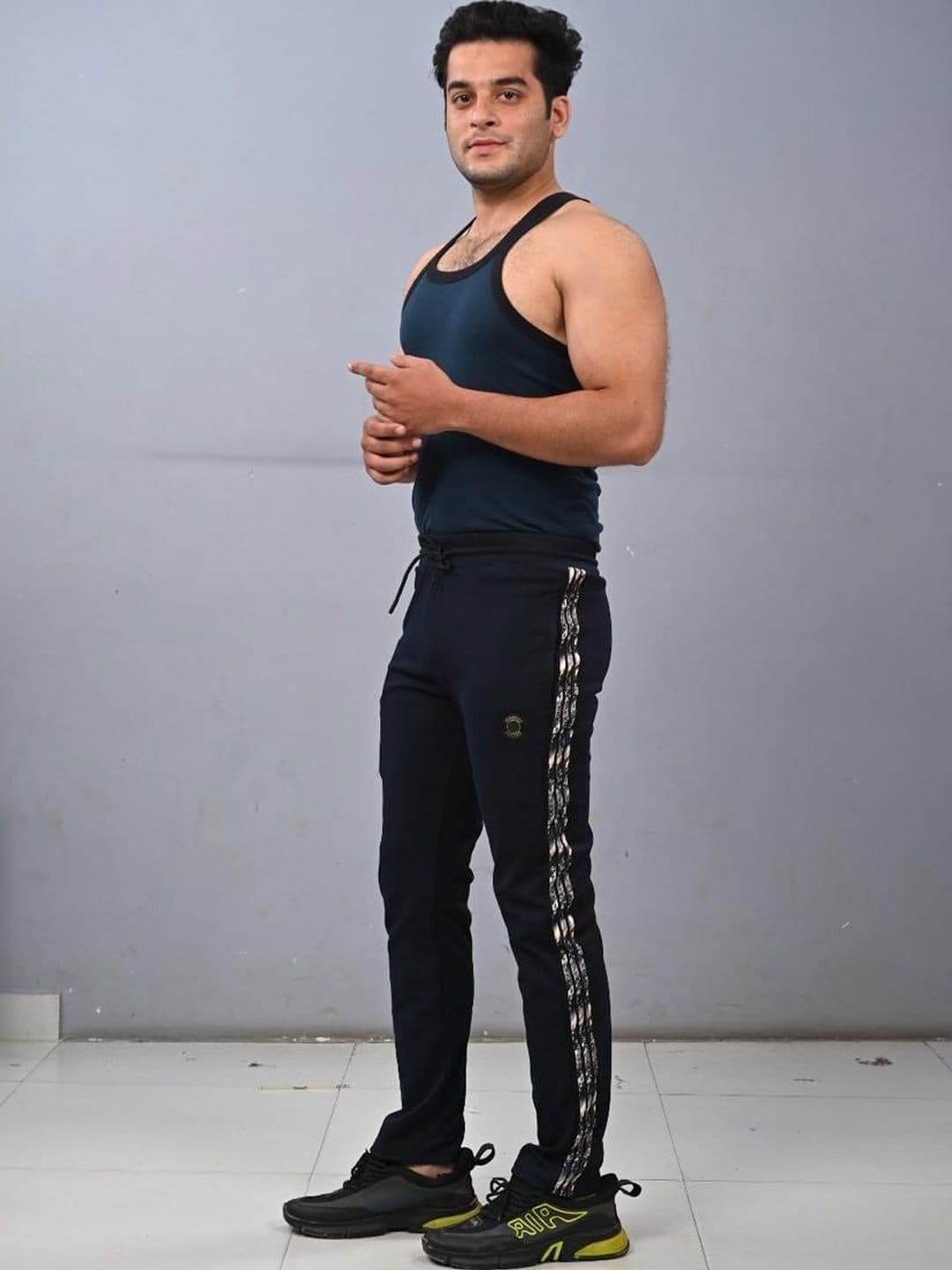 Global Jeans Mid-Rise Straight Lounge Pants - view 1