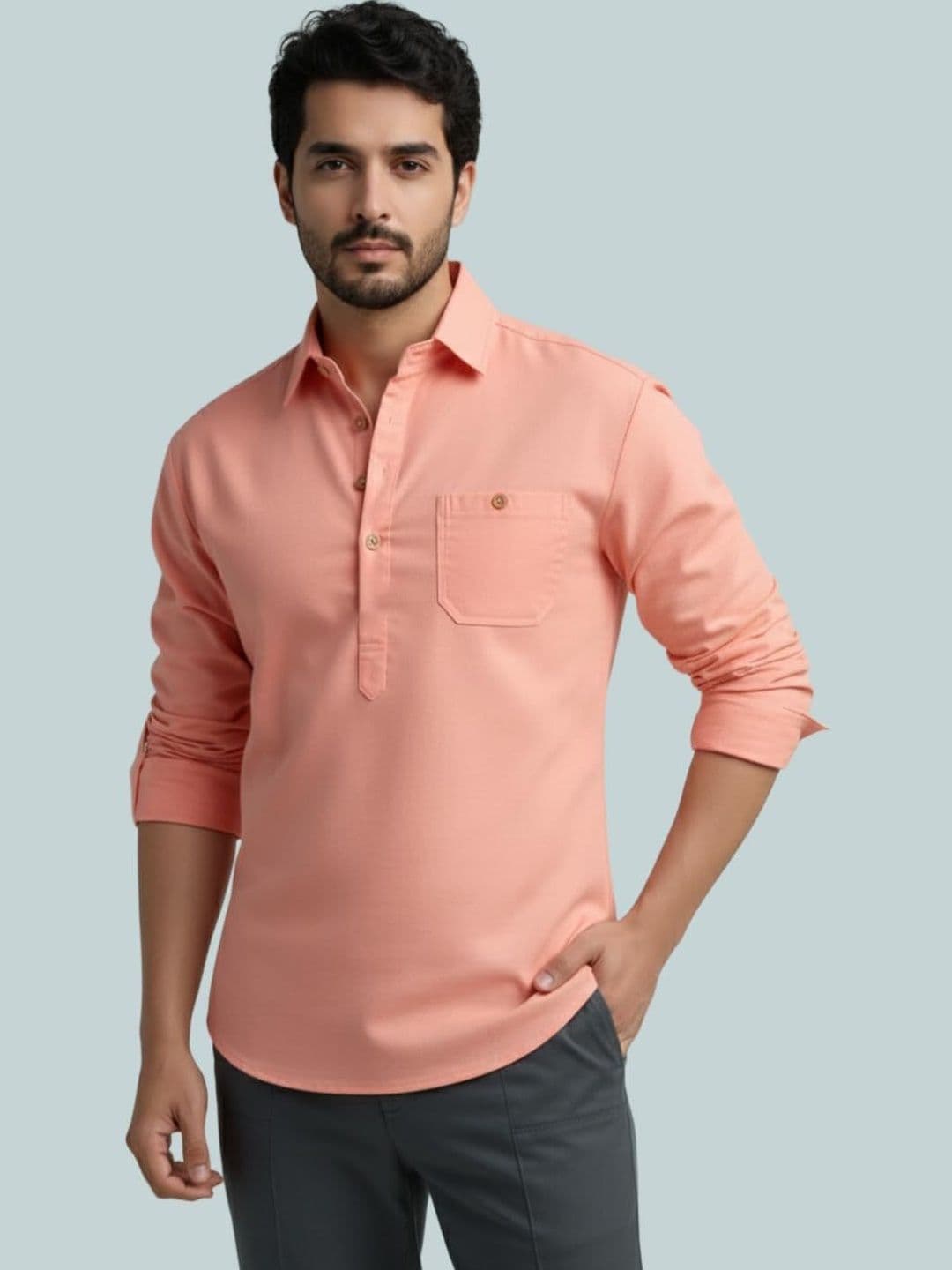 Vashuqi Men Kurta - view 1