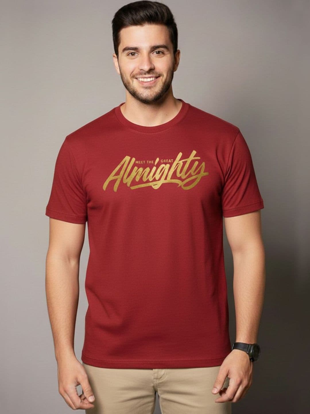 GENSTAR TRENDS Men Typography Printed T-shirt - view 1