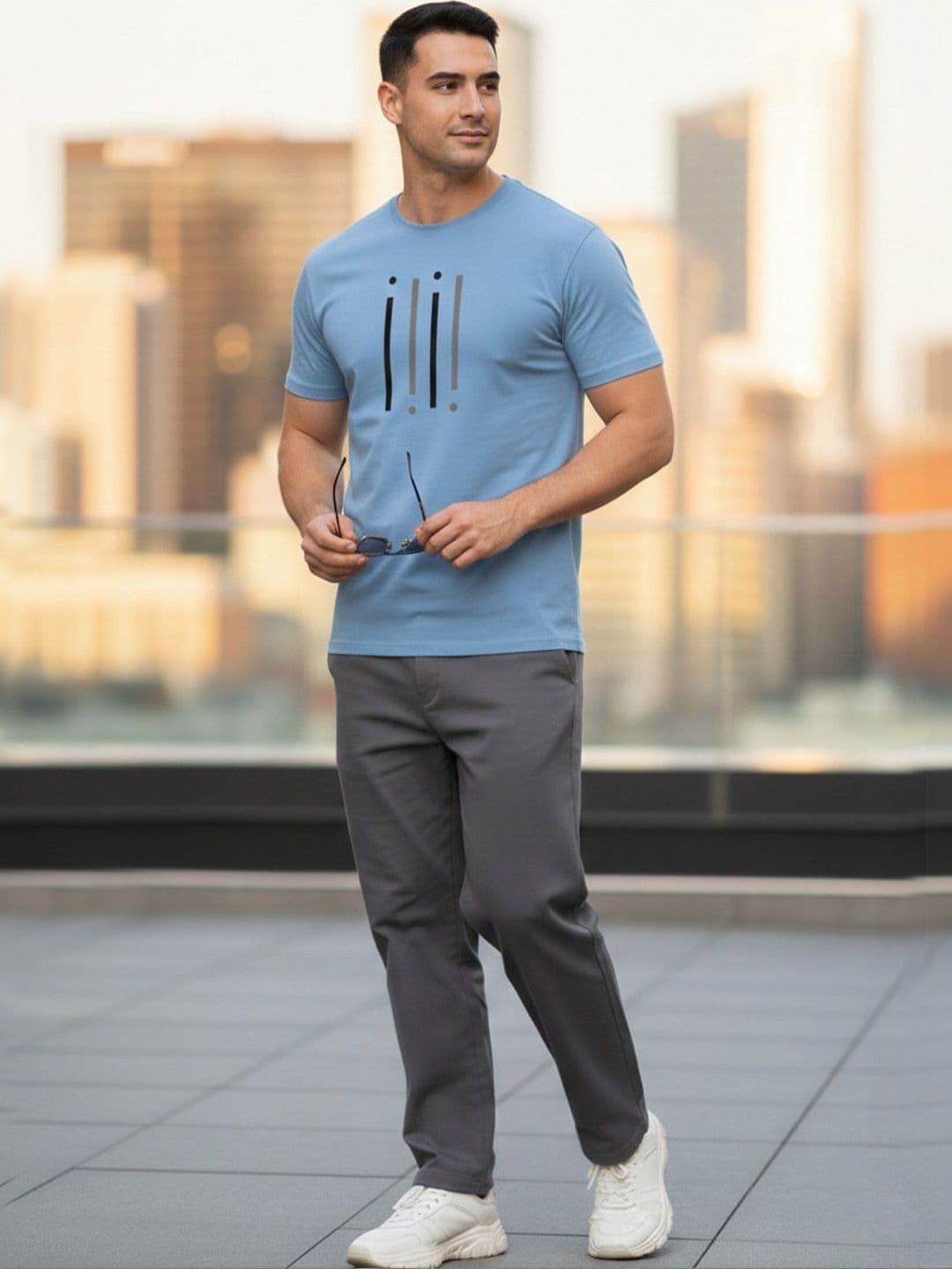 GENSTAR TRENDS Men Printed T-shirt - view 1