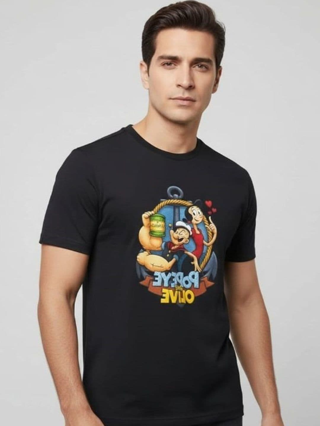 Dezin Men Popeye Printed T-shirt - view 1