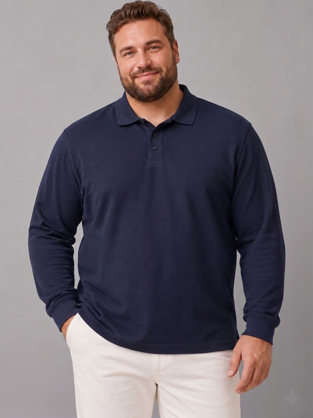 Mast & Harbour Men Polo Collar T-shirt - view 1
