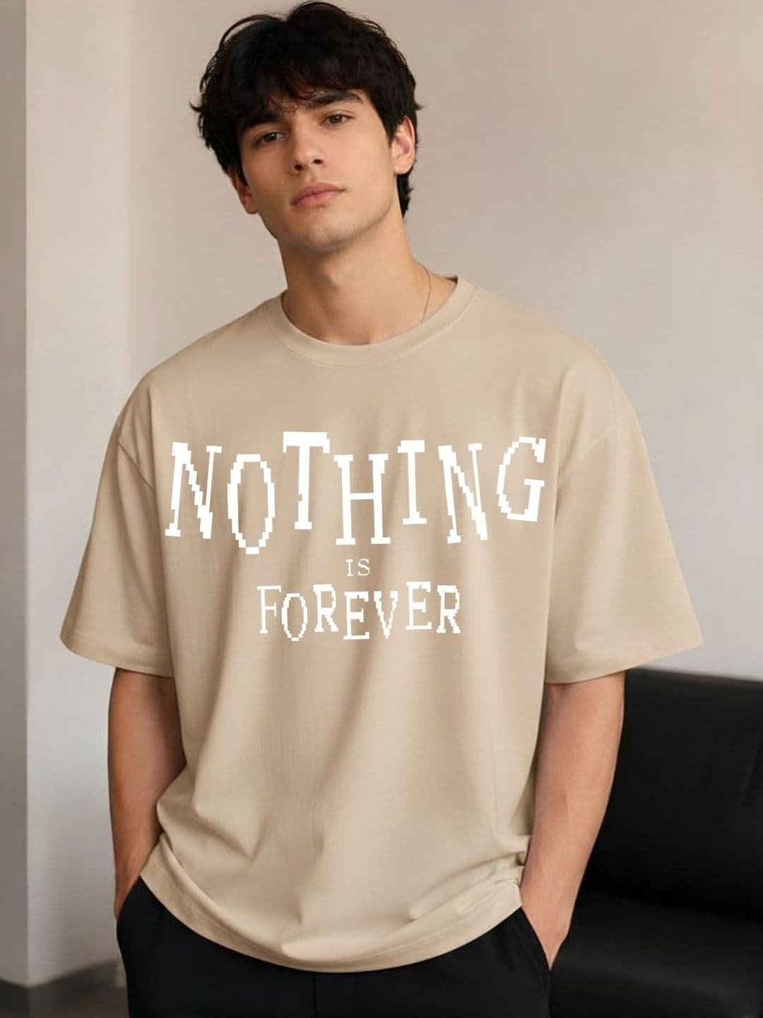 R.Code by The Roadster Life Co. Men Typography Printed T-shirt - view 1