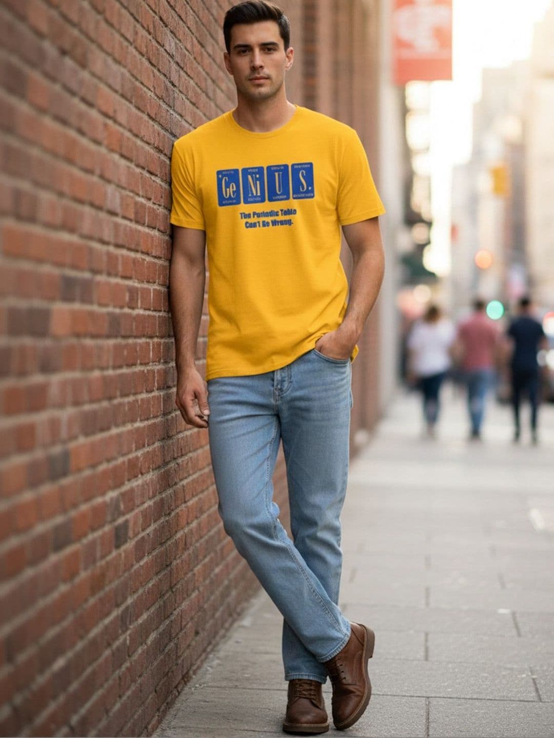 GENSTAR TRENDS Men Typography Printed T-shirt - view 1