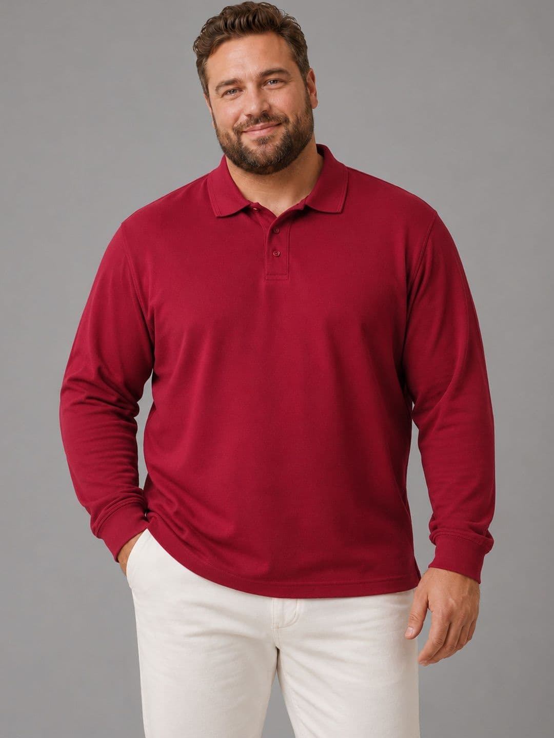 Mast & Harbour Men Polo Collar T-shirt - view 1