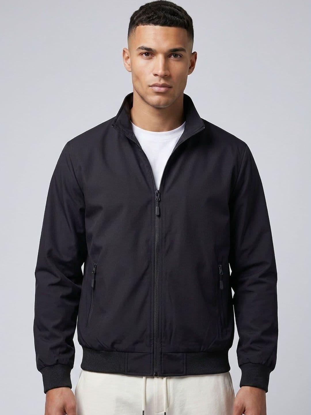SZN Men Windcheater Training or Gym Bomber Jacket - view 1