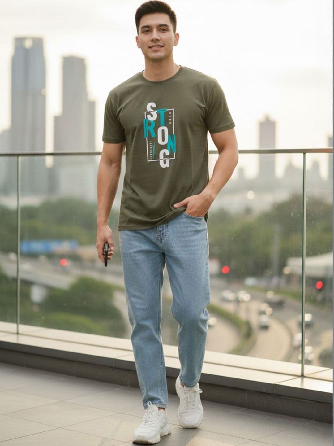 GENSTAR TRENDS Men Typography Printed T-shirt - view 1